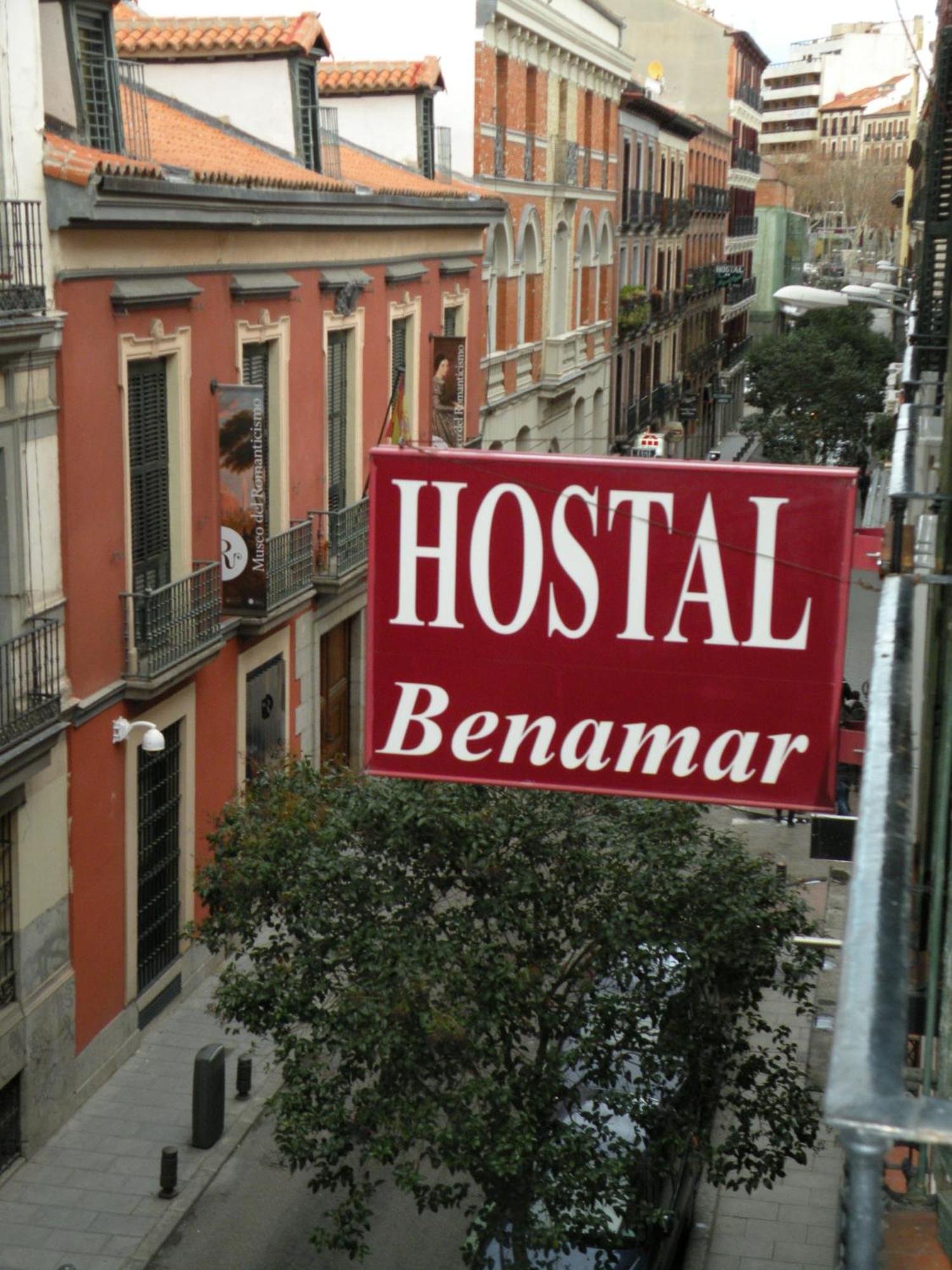 Hostal Benamar Madrid Exterior photo
